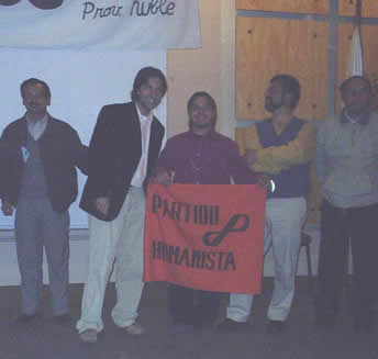 Los Humanistas en la Proclamacion  - 29/09/2004