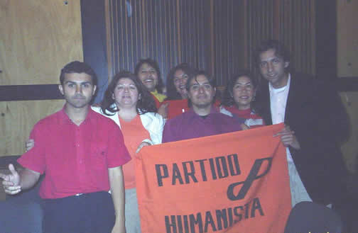 Los Humanistas en la Proclamacion  - 29/09/2004